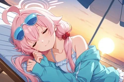 [AI Generated] 夏休みおわり！