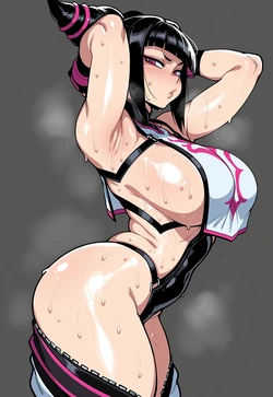 JennieArt02 - Juri Han (Street Fighter) (Patreon) [AI Generated] 作品封面