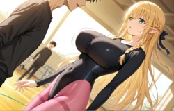 [spreeds] [AI Generated] 魔法★探险家 转生为成人游戏万年男二又怎样，我要活用游戏知识自由生活 - 琉迪薇努·玛莉·安洁·多·拉·多雷弗尔 作品封面