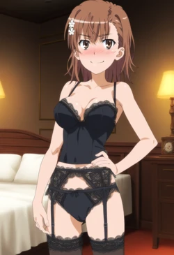 [Vanitas AI] Misaka Mitoko 1 [AI Generated] 作品封面
