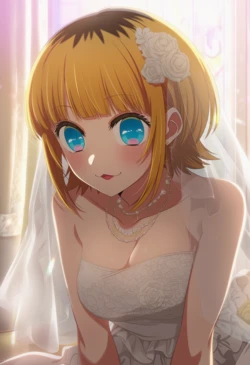 [Prompt Forbidden] Oshi no Ko: MEM-cho (Wedding Ver.) (Ultimate) (Patreon) [AI Generated] 作品封面