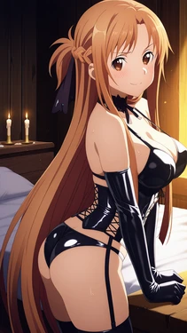 [AIAnArt] Asuna Yuuki (Bondage) [AI Generated] 作品封面