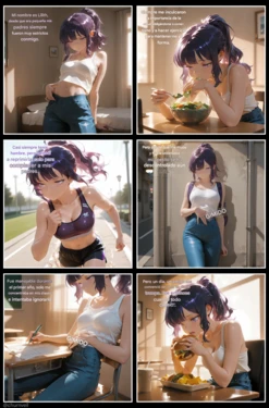 【Pixiv】【ChurnVeil】Growing Appetite [Spanish] [AI Generated] 作品封面