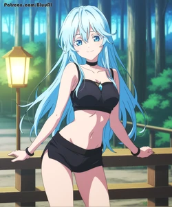 [Bluu AI] [Extra] Elfaria Albis Serfort | Wistoria [AI Generated]