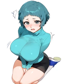 Lucyla803 Yamagishi fuuka {persona 3} x BBC [Request] [AI Generated] 作品封面