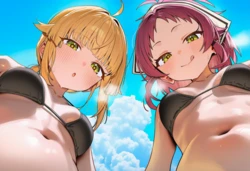 [MIYUのアトリエ] ♡アイシャとノルンに一滴残らず搾り取られる話♡ (Patreon) [AI Generated]