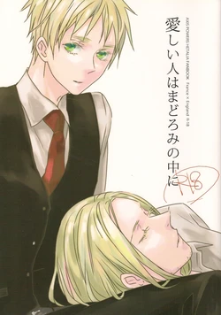 [★ (Komugiko)] Itoshii hito wa madoromi no naka ni (Hetalia Axis Powers) [English] 作品封面
