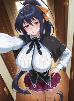 [MaxelArtDesign] Akeno Himejima | High School DxD 193p (Patreon) [AI Generated] 作品封面