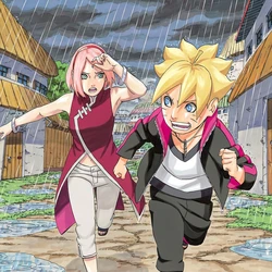 [grAI] 雨后小故事 (Boruto) [AI Generated]