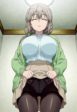 [悲しいサイ/Sad Rhinoceros/KanashiiSai] Tsuki Uzaki 宇崎月 [AI Generated] 作品封面