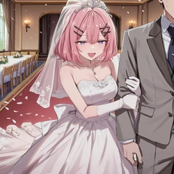 [AI Generated] 新娘玲柰子