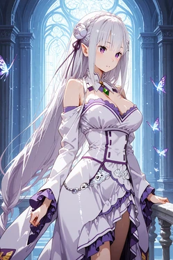 [IART_NSFW27] 🤩Emilia (Re:Zero) | Full set [+70 IMAGES] | NSFW🔞 (Patreon) [AI Generated]