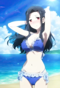 [Vanitas AI] Saegusa Mayumi 1 [AI Generated] 作品封面