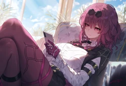 (Patreon)大接接萌妹子_卡芙卡的邀約 | Kafka's invitation（Honkai Star Rail）[AI Generated][Uncensored] 作品封面