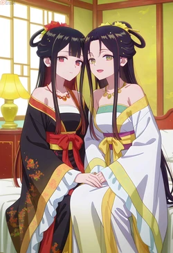 [Ero64] Shu Keigetsu x Kou Reirin [AI Generated]