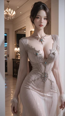 [Smilesheep] Evening Gown [AI Generated] 作品封面