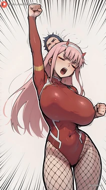 SENS18DRAWS AI ART - ZERO TWO - DARLING IN THE FRANXX [AI Generated]