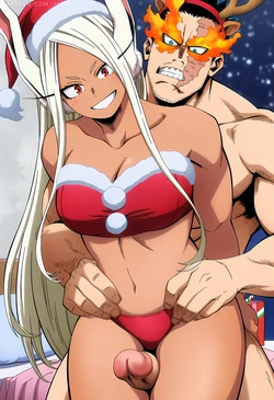 [SecreArt] Mirko x Endeavor (Patreon) [AI Generated] 作品封面