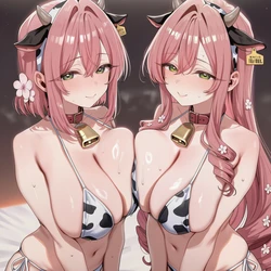 [AI Generated] 超百女友的母女组😋