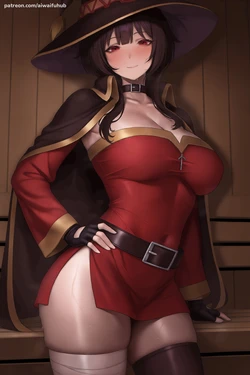 [AI Waifu Hub] Megumin - Konosuba [AI Generated] 作品封面