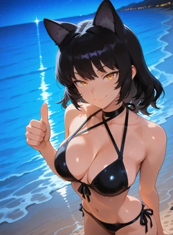[Revy Neon] Blake Belladonna - RWBY [AI Generated] 作品封面