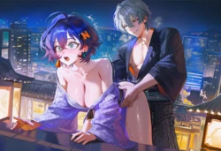 [Asnagi_] #89 Rin x Akira [AI Generated] 作品封面