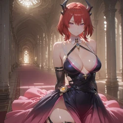 [kkleo] Laevatain-Arknights Endfield (AI Generated) 作品封面