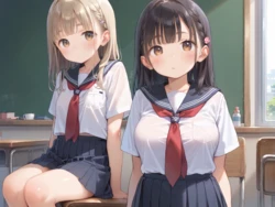 すじまんロリっ子少女たち [AI Generated]