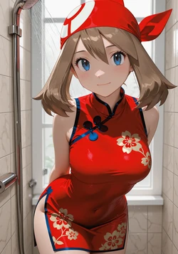 [Rei | Digital Works (Creisede Username)] May - Pokemon (Patreon) [AI Generated] 作品封面