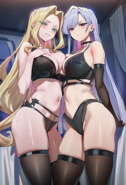 ChocoPizza - Eiai Nano + Utsukushisugi Mimi (247) [AI Generated] 作品封面