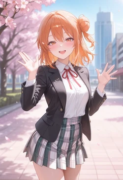 [ぱられるの世界] Yui Yuigahama - Classroom Play (Patreon) (AI Generated) 作品封面