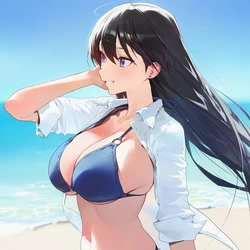 [hardcocoH] 荒砥 凪 Nagi Arato [AI Generated] 作品封面