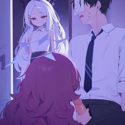 [HIKA] 空崎ヒナ&棗イロハ [AI Generated]