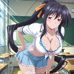 [Rizziey] Akeno Himejima (High School DxD) #5 (Patreon) [AI Generated] 作品封面