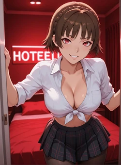 [Phan Desire] Request - Makoto Niijima - Persona 5 [AI Generated] 作品封面