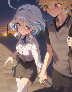 [Oishi Okaze] Genshin - Furina 1 (Patreon) [AI Generated]