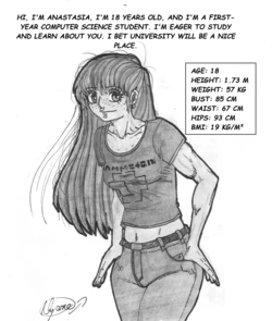 ANASTASIA WEIGHT GAIN IN UNIVERSITY 作品封面
