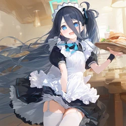 (Taugust) Aris maid [AI Generated] 作品封面