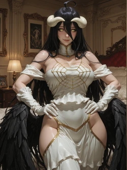 Albedo [AI generated] 作品封面