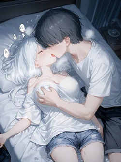 [ntaz] Kagari Sleeping [AI Generated] 作品封面