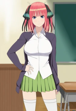 [plesiosaurus] Nino Nakano [Ai Generated] 作品封面