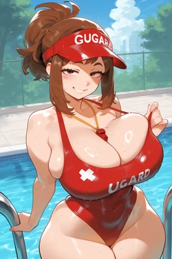 [Milfanimee] Uraraka Ochaco x BBC (AI Generated)