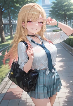 [ぱられるの世界] Marin Kitagawa - Cute Gal (Patreon) (AI Generated)
