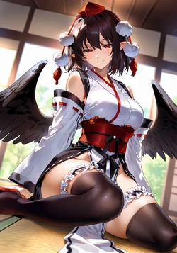 [Flowersbeautiful] 5b4.射命丸文 BBC 東方Project【276p】[AI Generated]