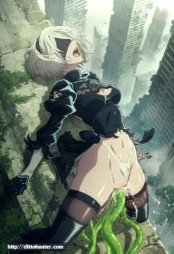 [Ditto Seeker] [Requested] 2B (Nier Automata) The Ruins Whisper of Binding Terrors [Ai Generated] - VIDEO INCLUDED