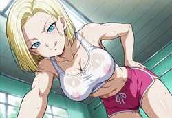 [Fran] Android 18 | Dragon ball super (96P) (AI Generated) 作品封面