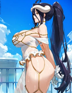 Lucyla803 Albedo {Overlord} BBC/Pregnancy [Request] (300+ extra images) [AI Generated] 作品封面
