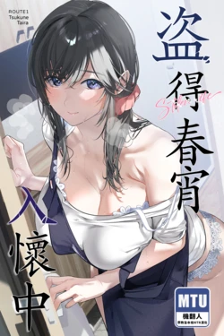 (C108) [ROUTE1 (Taira Tsukune)] Nusumareta Hitozuma | 盗得春宵入怀中 [Chinese] [機翻人幫幫我漢化] [Sample] 作品封面