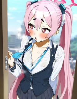 [O3_aiArt] パコられたくてあなたのお家にお邪魔しちゃう黒崎コユキ [AI Generated] 作品封面