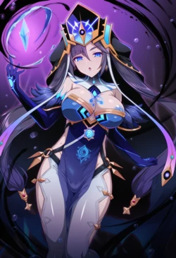[Nepunep] Mirror Maiden Mona [AI-Generated] 作品封面